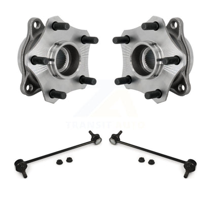 Hub Bearing Assembly And Link Front Kit For 2010-2013 Suzuki Kizashi