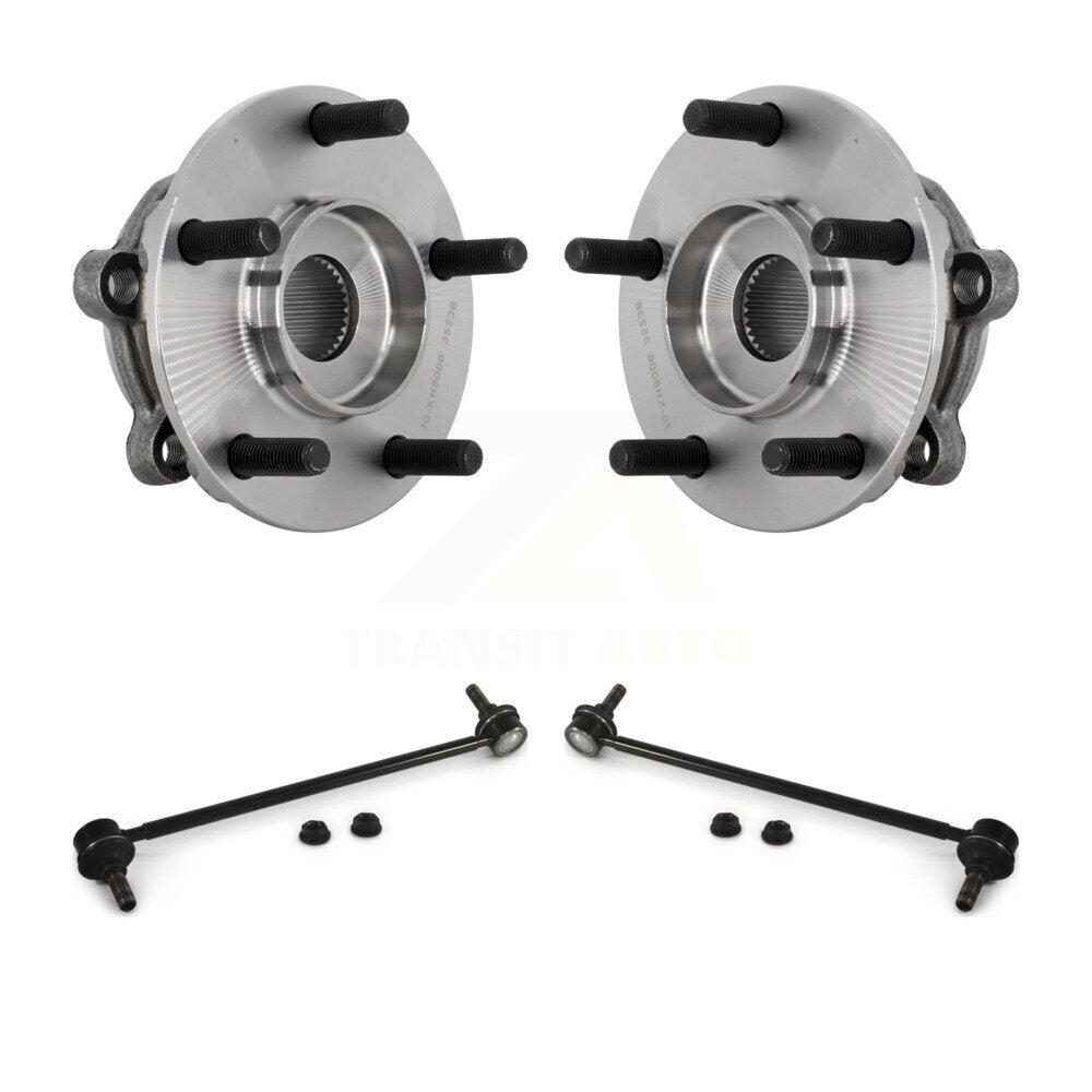 Hub Bearing Assembly And Link Front Kit For 2016-2023 Mazda CX-9