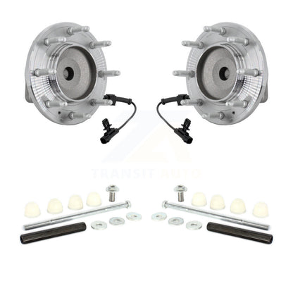 Hub Bearing Assembly & Link Front Kit For GMC Chevrolet Sierra 2500 HD Silverado