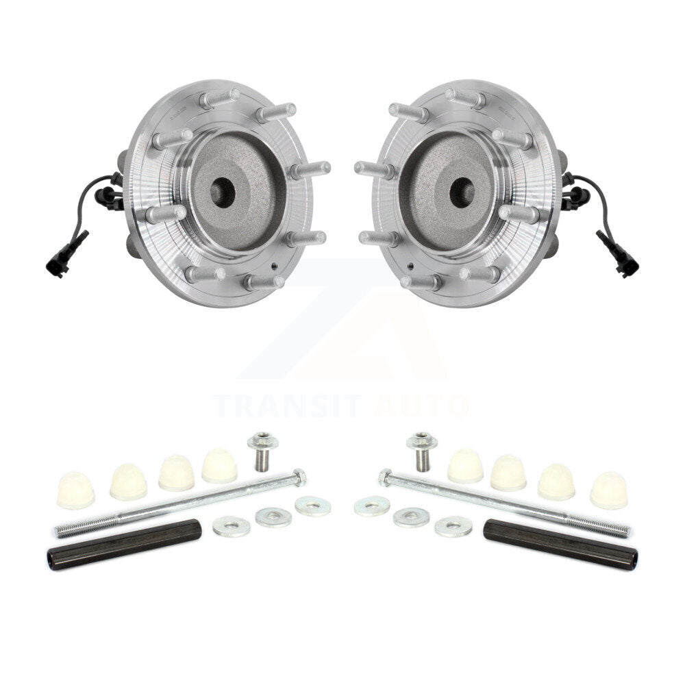 Hub Bearing Assembly & Link Front Kit For GMC Sierra 3500 HD Chevrolet Silverado