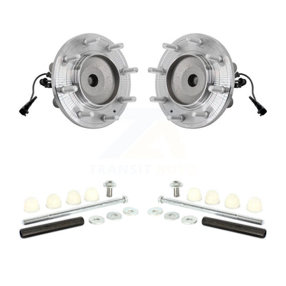 Hub Bearing Assembly & Link Front Kit For GMC Sierra 3500 HD Chevrolet Silverado