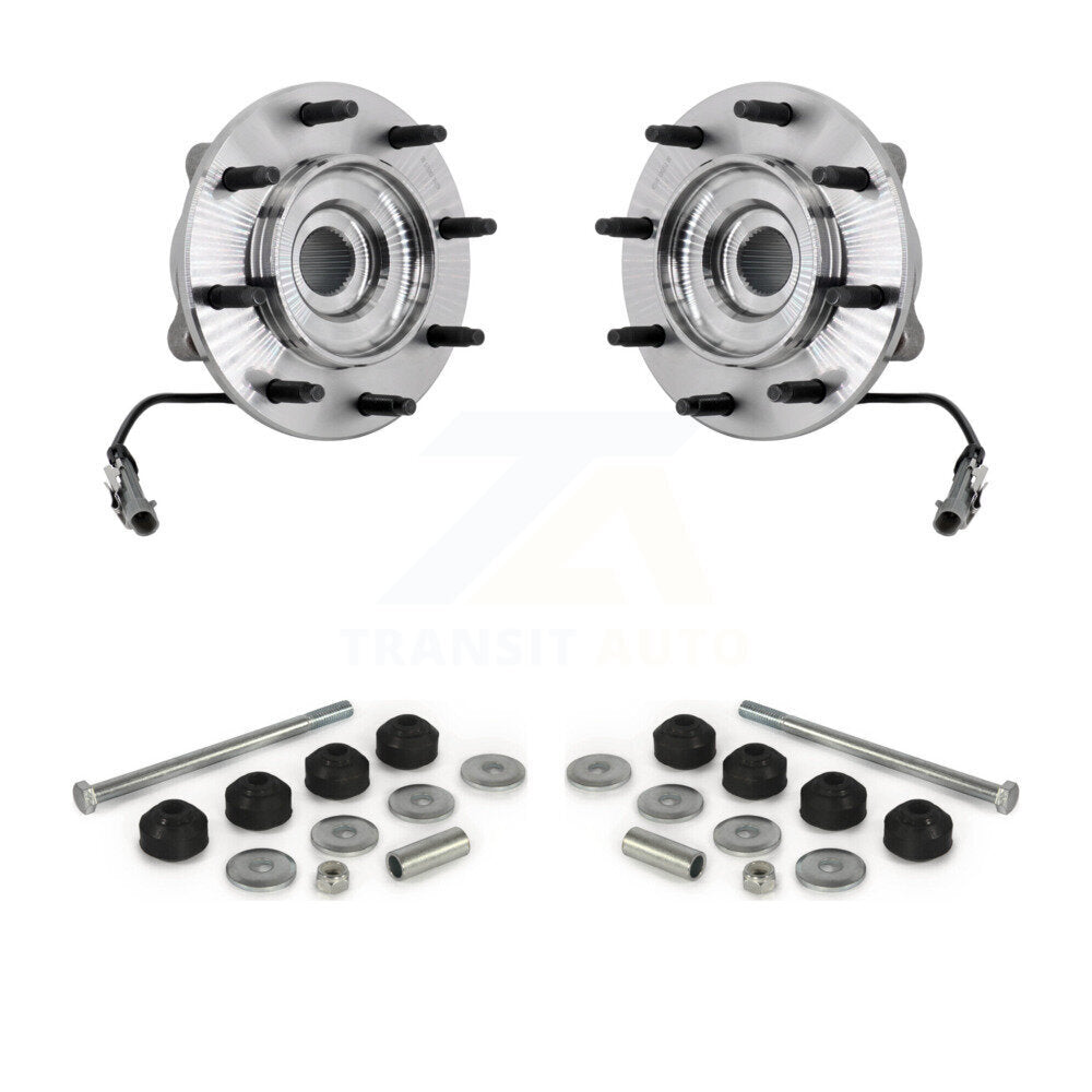 Hub Bearing Assembly Link Front Kit For Cadillac DeVille With Heavy Duty Brakes