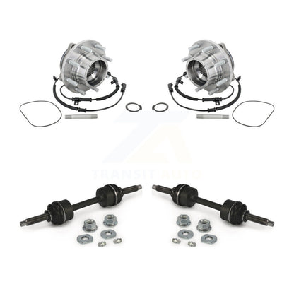 Hub Bearing Assembly Link Front Kit For Ford F-450 Super Duty With 8 Lug Wheels