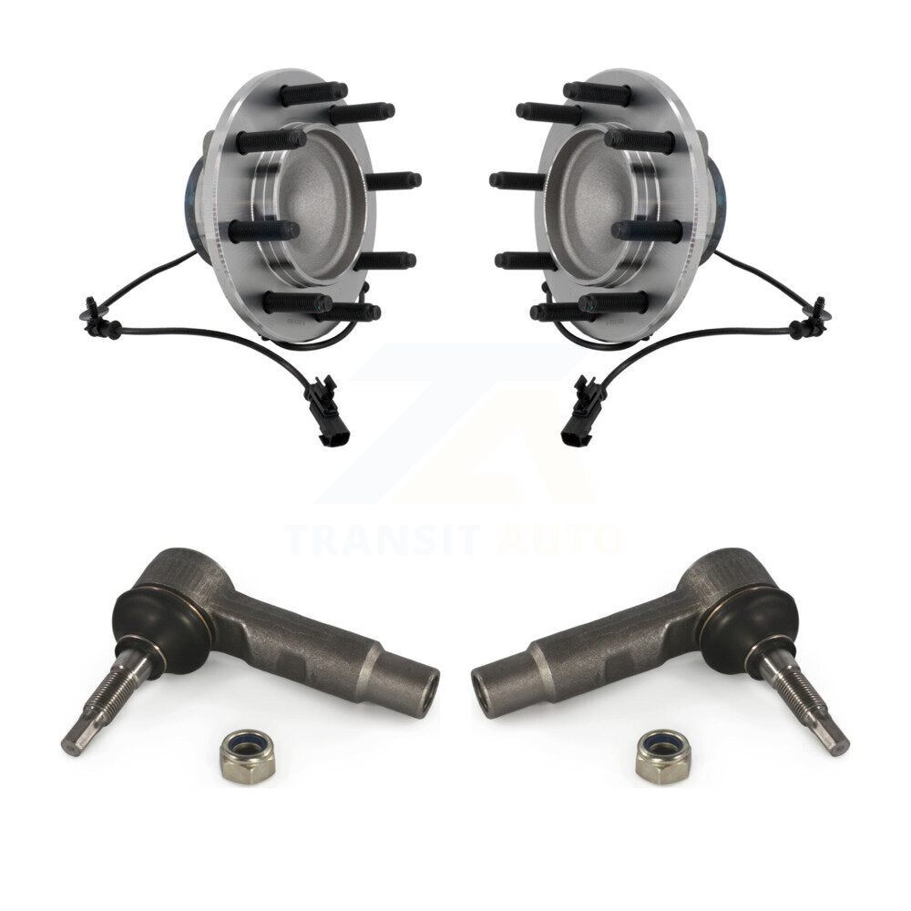 Wheel Bearing & Tie Rod End Front Kit For 2006-2008 Dodge Ram 1500 3500 2500 RWD
