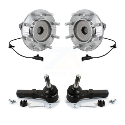 Wheel Bearing And Tie Rod End Front Kit For GMC Savana 3500 Chevrolet Express