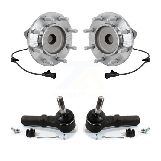 Wheel Bearing And Tie Rod End Front Kit For GMC Savana 3500 Chevrolet Express