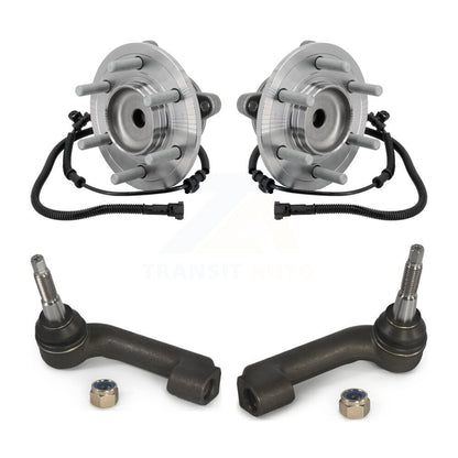 Wheel Bearing And Tie Rod End Front Kit For 2015-2017 Ford F-150 RWD
