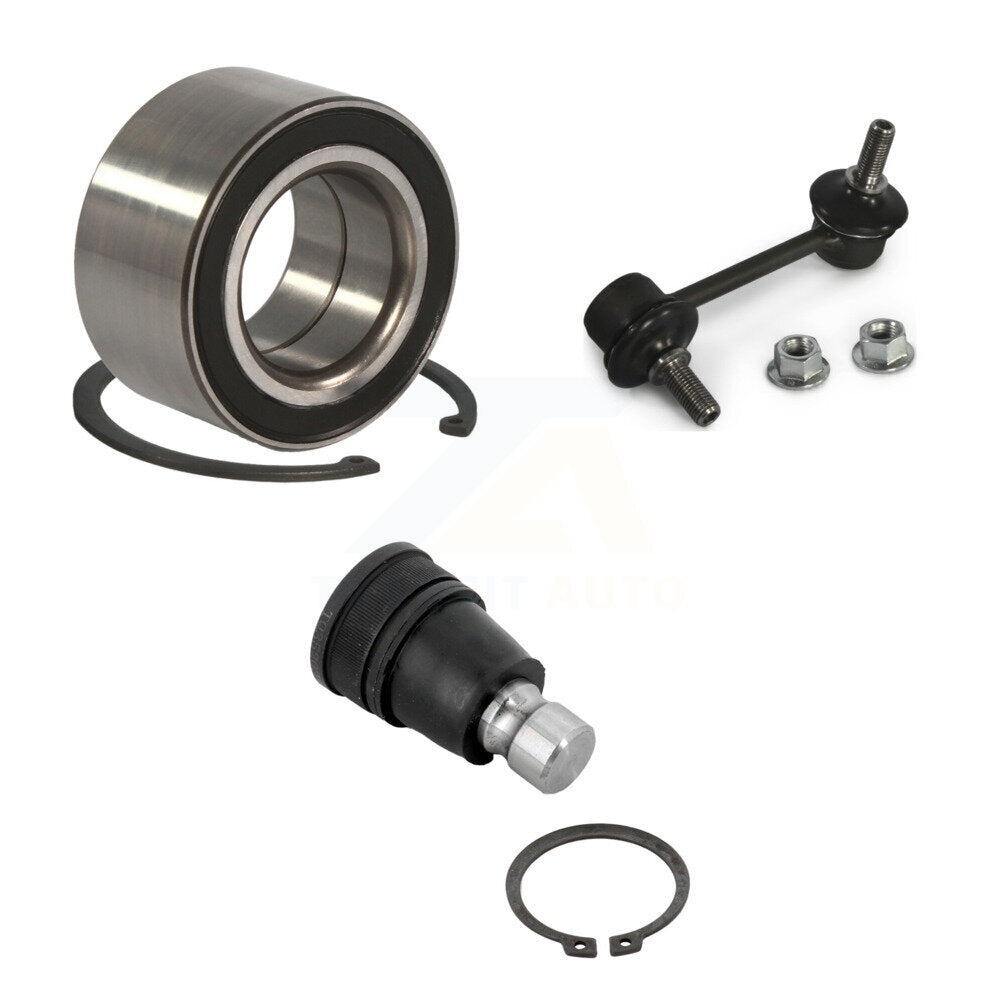 Wheel Bearing Link kit Lower Ball Joint Front Left Kit For 2007-2012 Mazda CX-7
