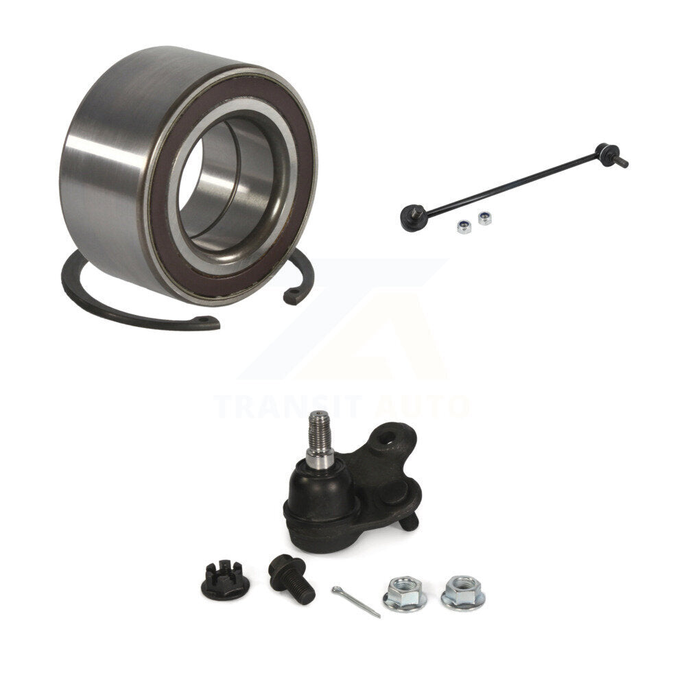 Bearing Link kit And Lower Ball Joint Front Left Kit For Acura RDX Bolt-On Type
