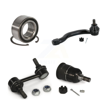 Bearing Link kit Lower Ball Joint Outer Tie Rod Front Left Kit For Honda Accord