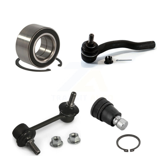 Bearing Link kit Lower Ball Joint & Outer Tie Rod Front Left Kit For Mazda CX-7