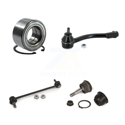 Bearing Link kit Lower Ball Joint Outer Tie Rod End Front Left Kit For Kia Forte