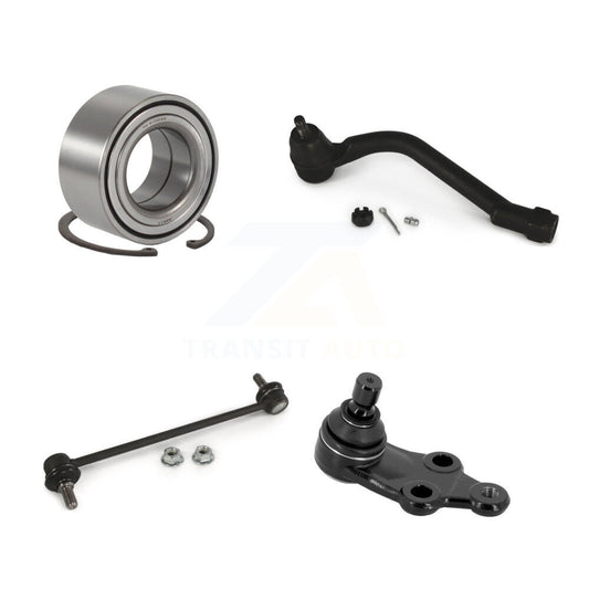 Bearing Link kit Lower Ball Joint & Outer Tie Rod Front Left Kit For Hyundai Kia