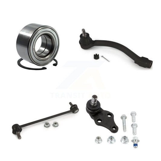 Bearing Link kit Lower Ball Joint & Outer Tie Rod Front Left Kit For Kia Soul EV