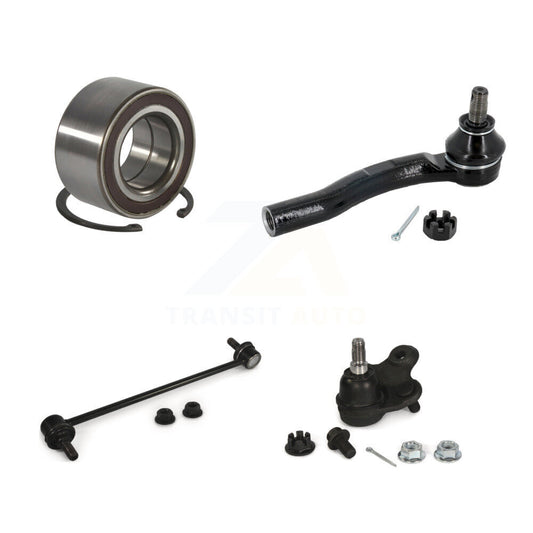 Bearing Link kit Lower Ball Joint & Outer Tie Rod Front Left Kit For Honda CR-V