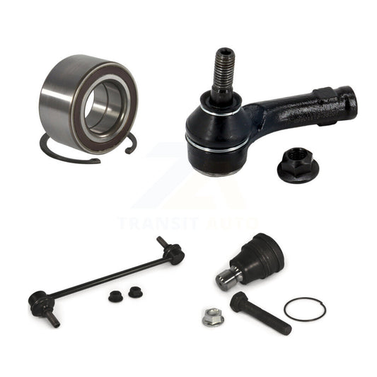 Bearing Link kit Lower Ball Joint & Outer Tie Rod Front Left Kit For Ford Fiesta