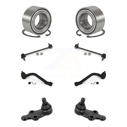 Bearing Lower Ball Joint Outer Tie Rod & Link Front Kit (8Pc) For Hyundai Tucson