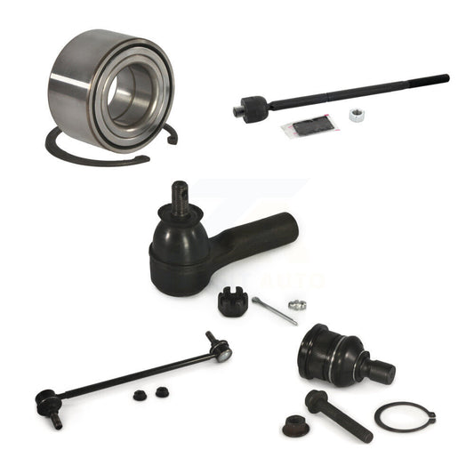 Bearing Link kit Lower Ball Joint & Outer Inner Tie Rod Front Kit (5Pc) For Ford