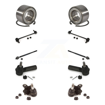 Bearing Lower Ball Joint Outer Inner Tie Rod & Link Front Kit (10Pc) For Toyota