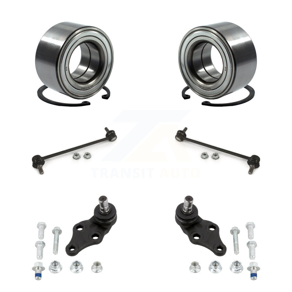 Bearing Lower Ball Joint And Sway Bar Stabilizer Link Front Kit For Kia Soul EV
