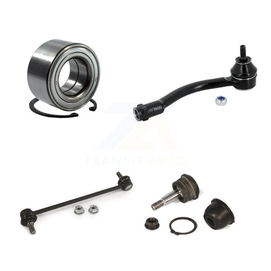 Bearing Link kit Lower Ball Joint & Outer Tie Rod Front Right Kit For Kia Forte