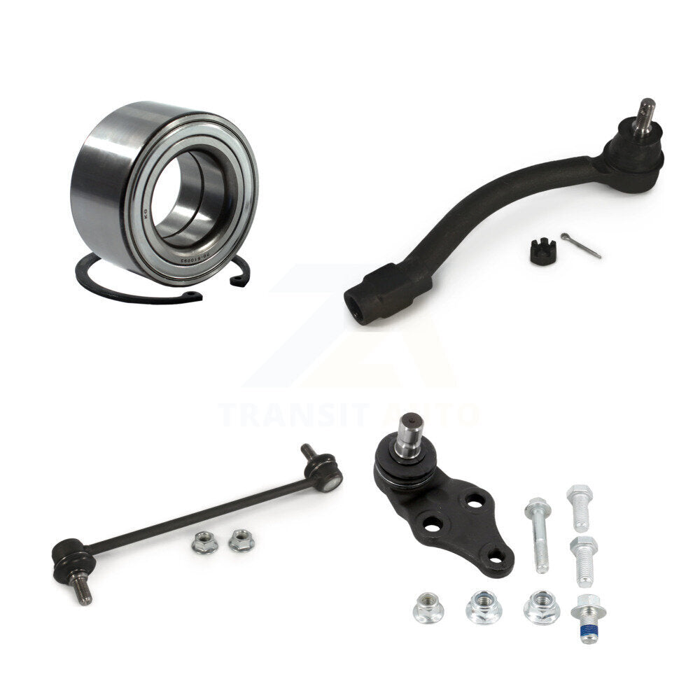Bearing Link kit Lower Ball Joint Outer Tie Rod Front Right Kit For Kia Soul EV