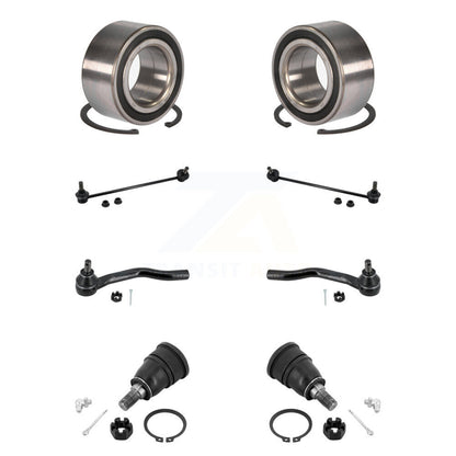 Bearing Lower Ball Joint Outer Tie Rod Link Front Kit (8Pc) For Honda Accord TLX