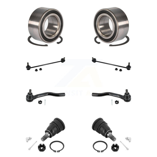 Bearing Lower Ball Joint Outer Tie Rod Link Front Kit (8Pc) For Honda Accord TLX