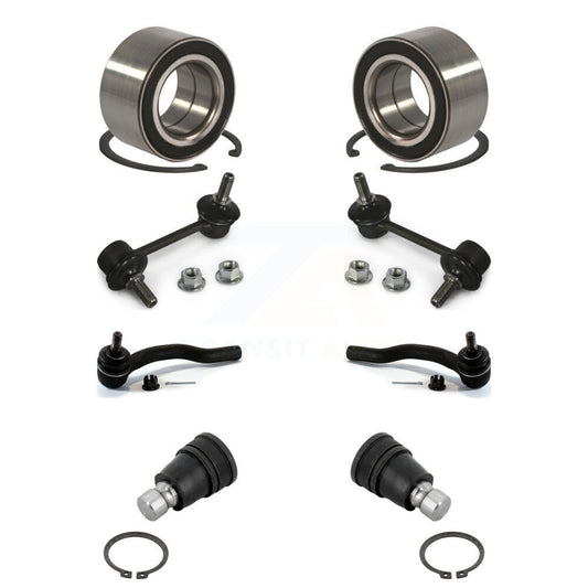 Bearing Lower Ball Joint Outer Tie Rod Link Front Kit (8Pc) For 07-12 Mazda CX-7