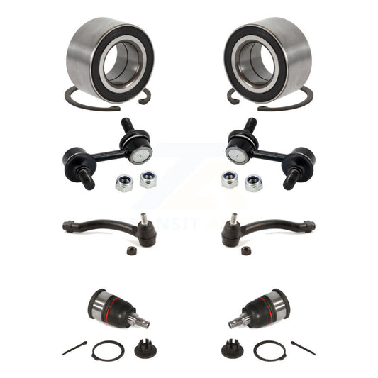 Bearing Lower Ball Joint Outer Tie Rod & Link Front Kit (8Pc) For 07-08 Acura TL