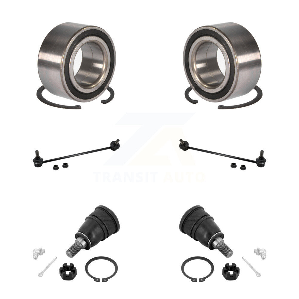 Bearing Lower Ball Joint And Sway Bar Link Front Kit For Honda Accord Acura TLX