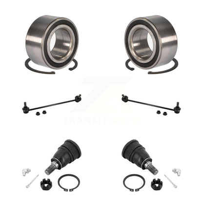 Bearing Lower Ball Joint And Sway Bar Link Front Kit For Honda Accord Acura TLX