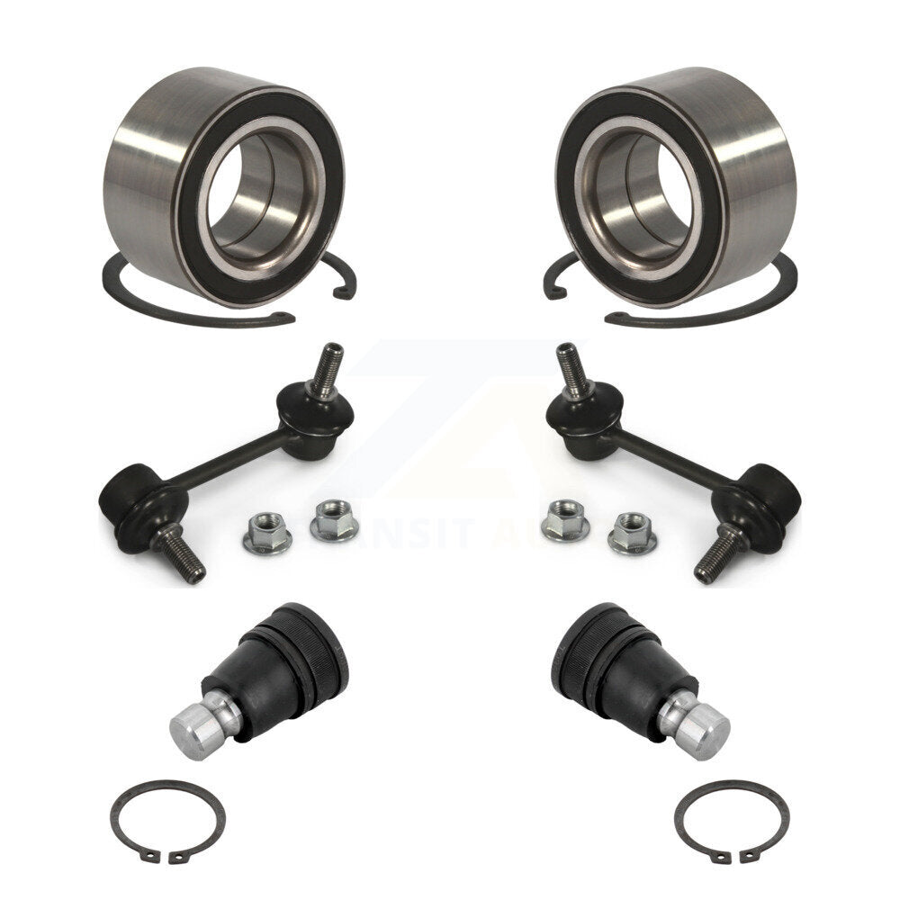 Wheel Bearing Lower Ball Joint Sway Bar Link Front Kit For 2007-2012 Mazda CX-7