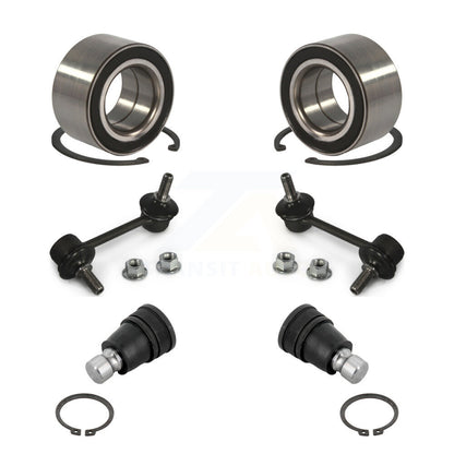 Wheel Bearing Lower Ball Joint Sway Bar Link Front Kit For 2007-2012 Mazda CX-7