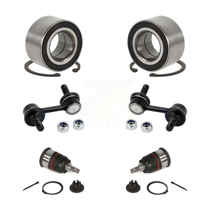 Wheel Bearing Lower Ball Joint & Sway Bar Link Front Kit For 2007-2008 Acura TL