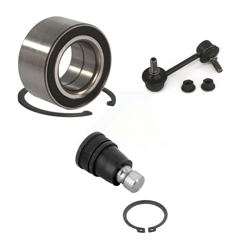 Wheel Bearing Link kit Lower Ball Joint Front Right Kit For 2007-2012 Mazda CX-7