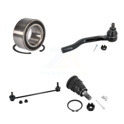 Bearing Link kit Lower Ball Joint Outer Tie Rod Front Right Kit For Honda Accord