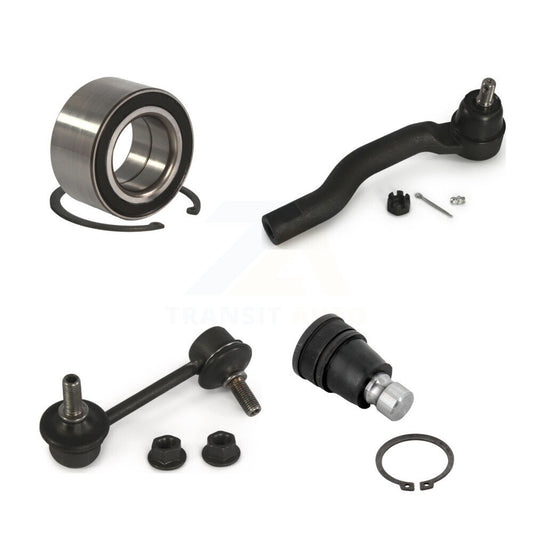 Bearing Link kit Lower Ball Joint & Outer Tie Rod Front Right Kit For Mazda CX-7