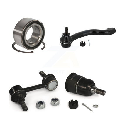 Bearing Link kit Lower Ball Joint Outer Tie Rod Front Right Kit For Honda Accord