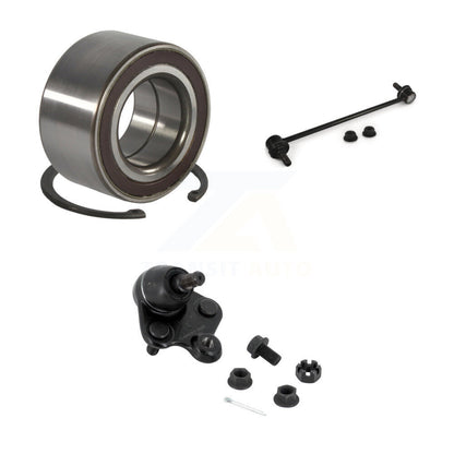 Wheel Bearing Link kit Lower Ball Joint Front Left Kit For 2010-2011 Honda CR-V