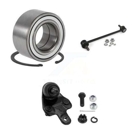 Bearing Link kit And Lower Ball Joint Front Left Kit For 2011-2019 Toyota Sienna