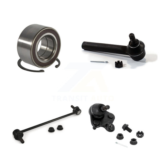 Bearing Link kit Lower Ball Joint & Outer Tie Rod Front Left Kit For Honda CR-V