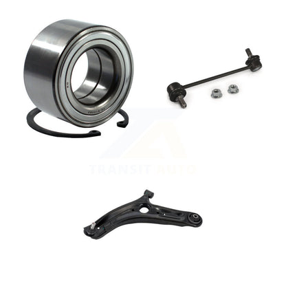 Wheel Bearing Sway Bar Link kit & Lower Control Arm Front Left Kit For Kia Soul