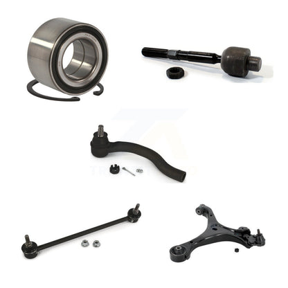 Bearing Link kit Lower Control Arm With Ball Joint Outer Inner Tie Rod Front Left Kit For