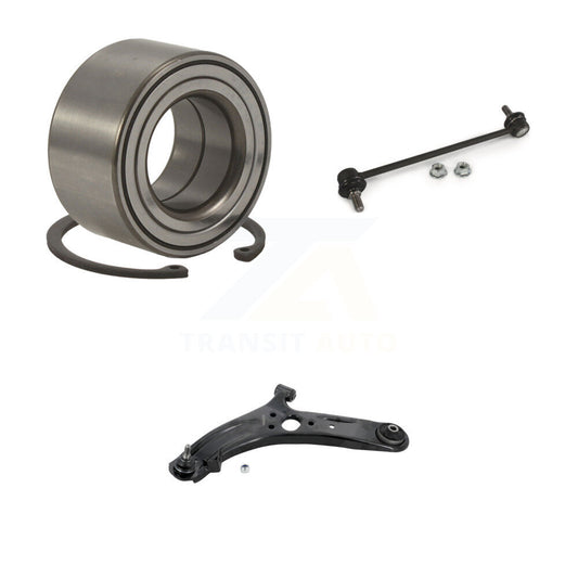 Bearing Link kit & Lower Control Arm Front Left Kit For 2012-2017 Hyundai Accent