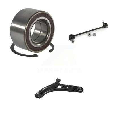 Wheel Bearing Link kit & Lower Control Arm Front Left Kit For 2012-2017 Kia Rio