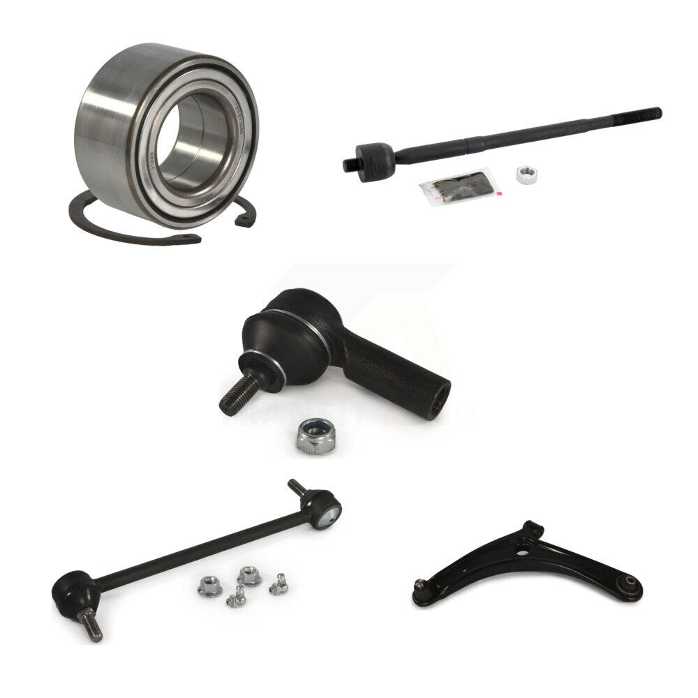 Bearing Link kit Lower Control Arm With Ball Joint Outer Inner Tie Rod Front Left Kit For