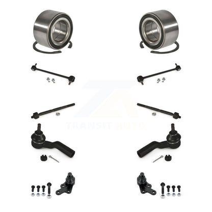 Bearing Lower Ball Joint Outer Inner Tie Rod End Link Front Kit For Ford Escape