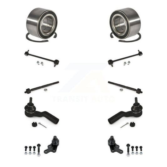 Bearing Lower Ball Joint Outer Inner Tie Rod End Link Front Kit For Ford Escape