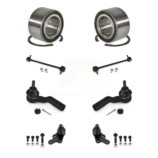 Bearing Lower Ball Joint Outer Tie Rod End Link Front Kit (8Pc) For Ford Escape